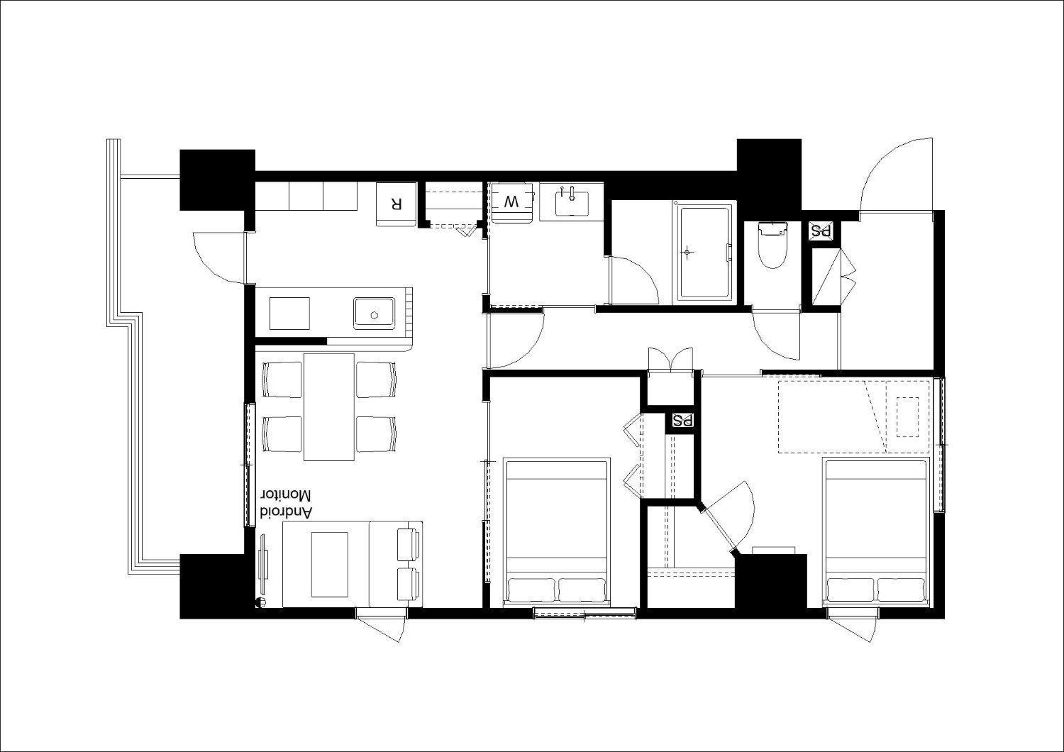 Shino Garden Residence Tokyo Room photo